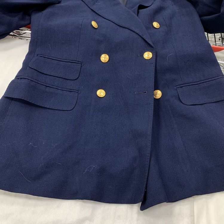 Gucci Gucci Navy Double Breasted Blazer Size 36R Size 36R - 6 Thumbnail