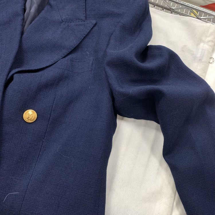 Gucci Gucci Navy Double Breasted Blazer Size 36R Size 36R - 9 Thumbnail