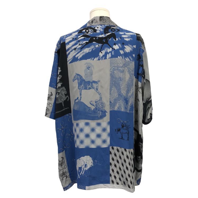Gucci Gucci Printed Horse Motif Button Up Shirt Size M Size US M / EU 48-50 / 2 - 2 Thumbnail