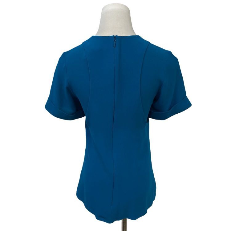 Gucci Gucci Blue Silk Blouse Size 36 Size XS / US 0-2 / IT 36-38 - 2 Thumbnail