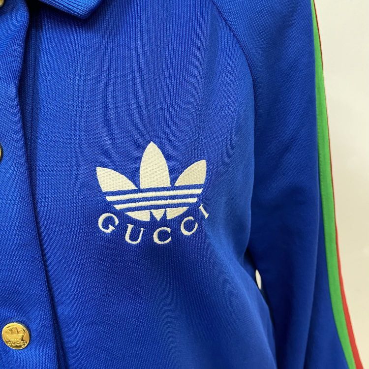 Gucci Gucci x Adidas Logo Track Jacket Size S Size US S / EU 44-46 / 1 - 6 Thumbnail
