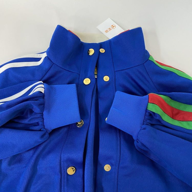 Gucci Gucci x Adidas Logo Track Jacket Size S Size US S / EU 44-46 / 1 - 12 Thumbnail