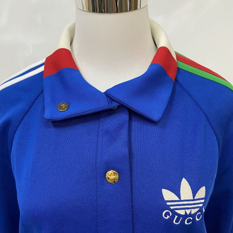 Gucci Gucci x Adidas Logo Track Jacket Size S Size US S / EU 44-46 / 1 - 7 Thumbnail