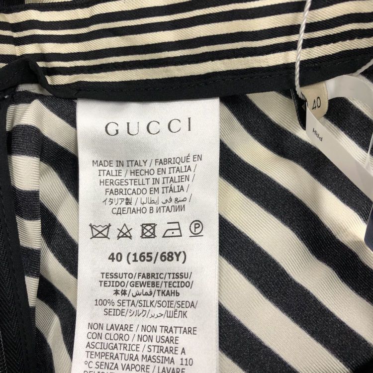 Gucci Gucci Striped Midi Skirt Size 40 Size 27" / US 4 / IT 40 - 4 Thumbnail