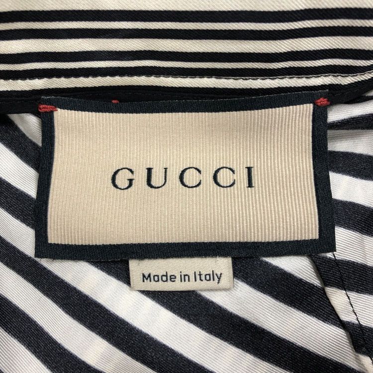 Gucci Gucci Striped Midi Skirt Size 40 Size 27" / US 4 / IT 40 - 3 Thumbnail