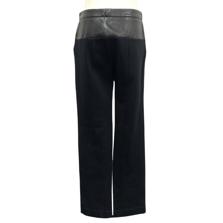 Gucci Gucci Leather Trim Pants Size 40 Size 27" / US 4 / IT 40 - 2 Thumbnail