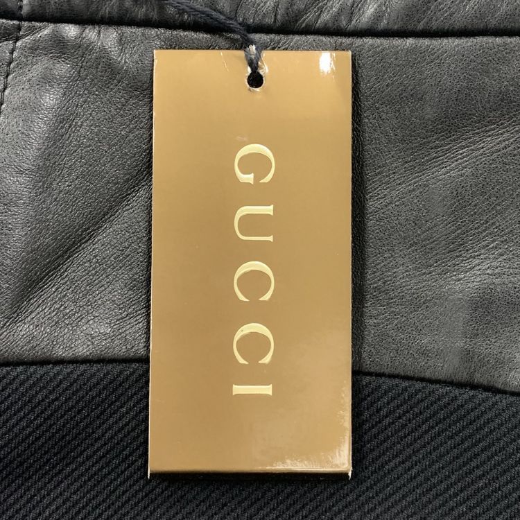 Gucci Gucci Leather Trim Pants Size 40 Size 27" / US 4 / IT 40 - 5 Thumbnail