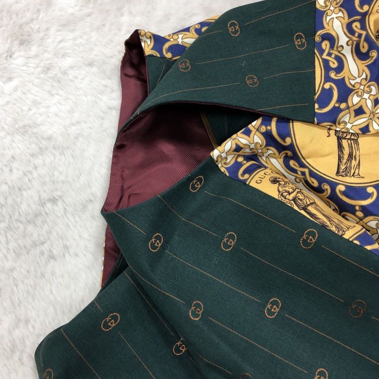 Gucci Gucci Logo Pattern Vest Size 38R Size 38R - 7 Thumbnail