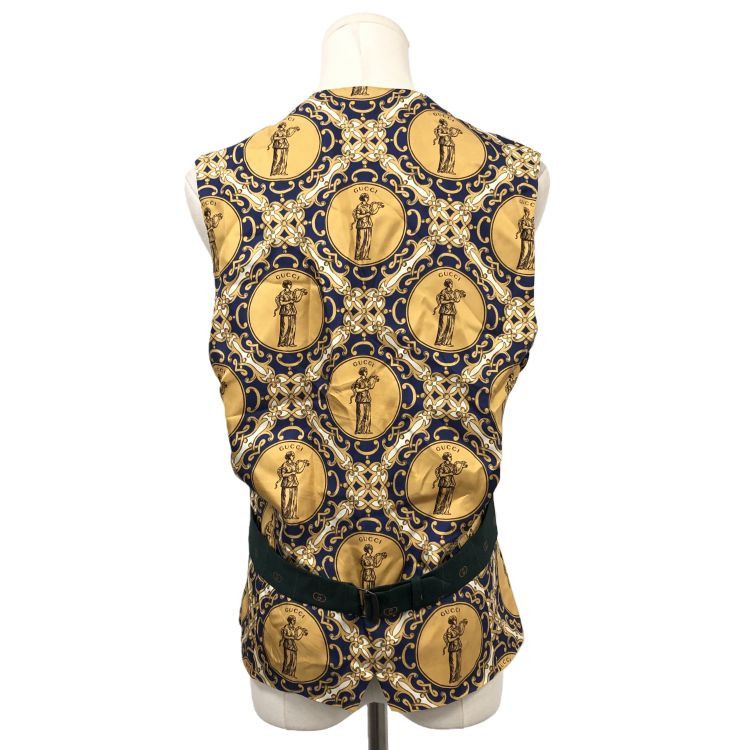 Gucci Gucci Logo Pattern Vest Size 38R Size 38R - 2 Thumbnail