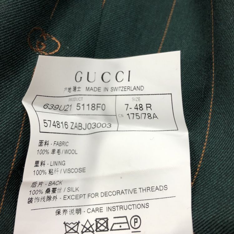Gucci Gucci Logo Pattern Vest Size 38R Size 38R - 4 Thumbnail