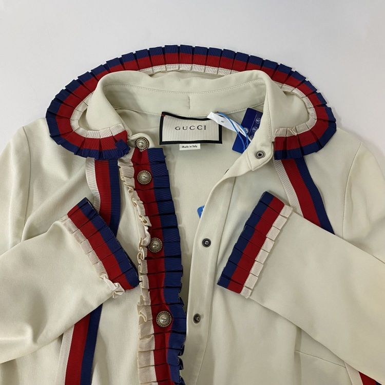 Gucci Gucci Web Trim Dress XS Size XS / US 0-2 / IT 36-38 - 9 Thumbnail