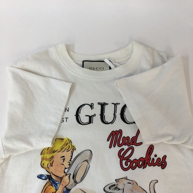 Gucci Gucci Mad Cookies Graphic T-Shirt XS Size US XS / EU 42 / 0 - 10 Thumbnail