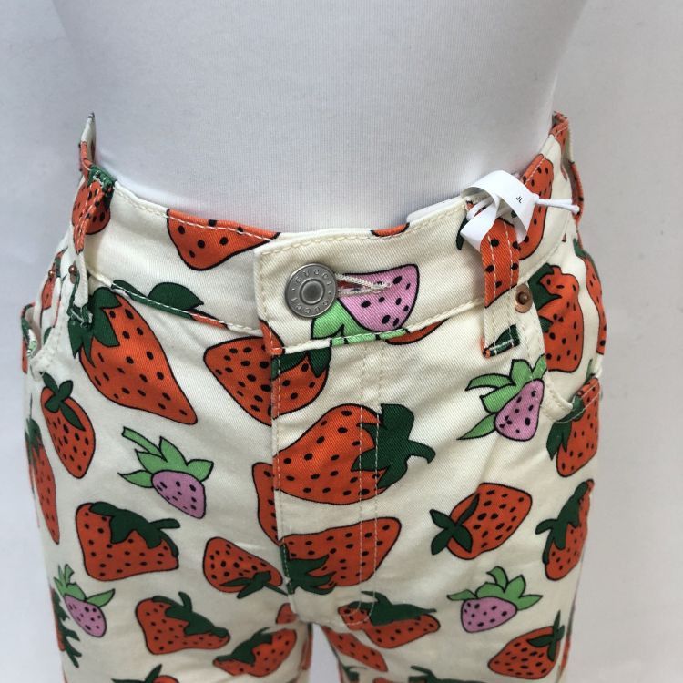 Gucci Gucci Strawberry Print Pants Size 24 Size 24" / US 00 / IT 34 - 8 Thumbnail