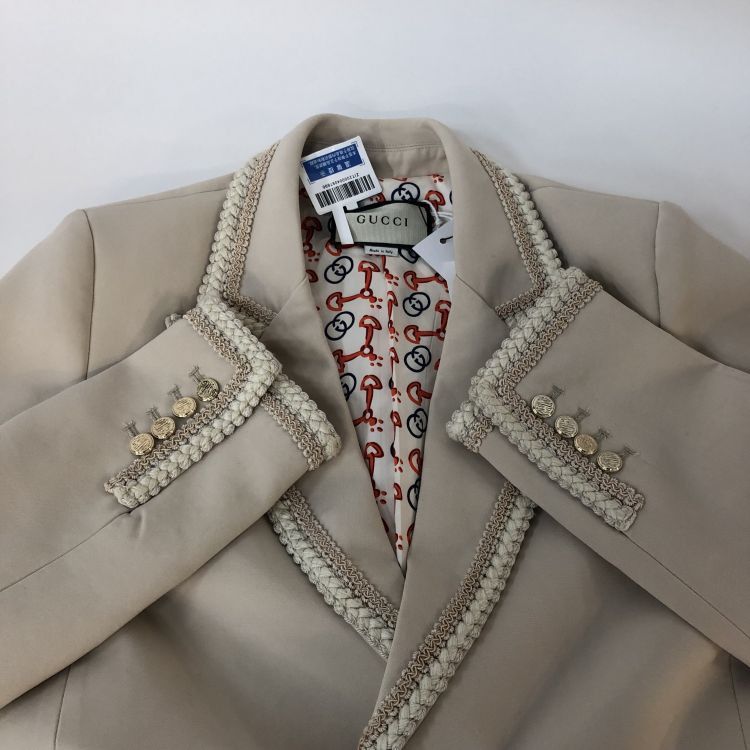 Gucci Gucci Braided Trim Blazer Size 36 Size XS / US 0-2 / IT 36-38 - 11 Thumbnail