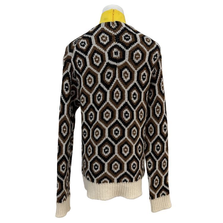 Prada Prada Geometric Knit Sweater Size 36 Size XS / US 0-2 / IT 36-38 - 2 Thumbnail