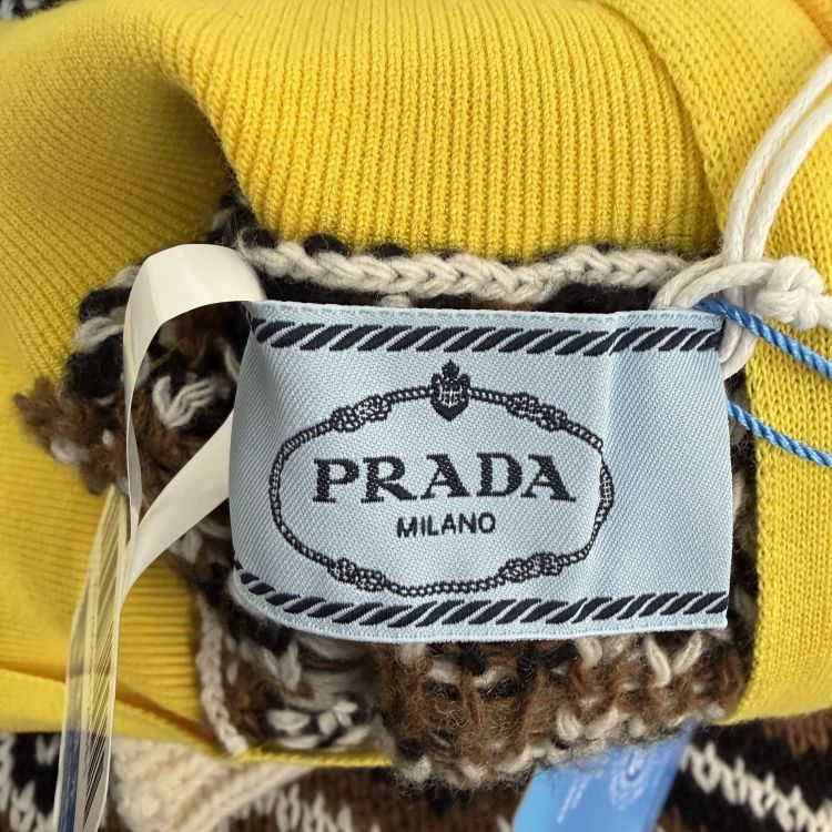 Prada Prada Geometric Knit Sweater Size 36 Size XS / US 0-2 / IT 36-38 - 3 Thumbnail