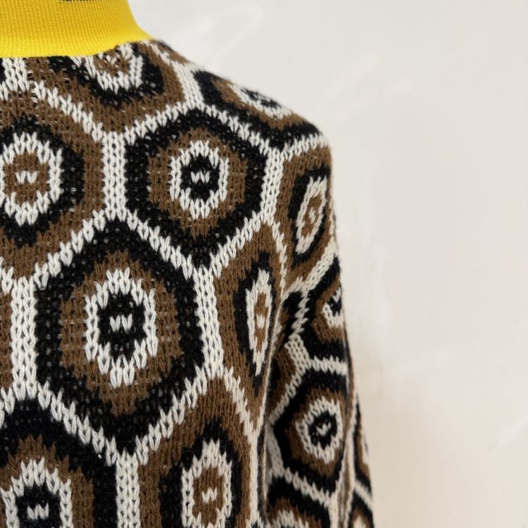Prada Prada Geometric Knit Sweater Size 36 Size XS / US 0-2 / IT 36-38 - 9 Thumbnail