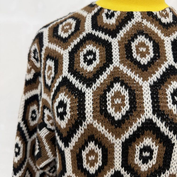Prada Prada Geometric Knit Sweater Size 36 Size XS / US 0-2 / IT 36-38 - 8 Thumbnail