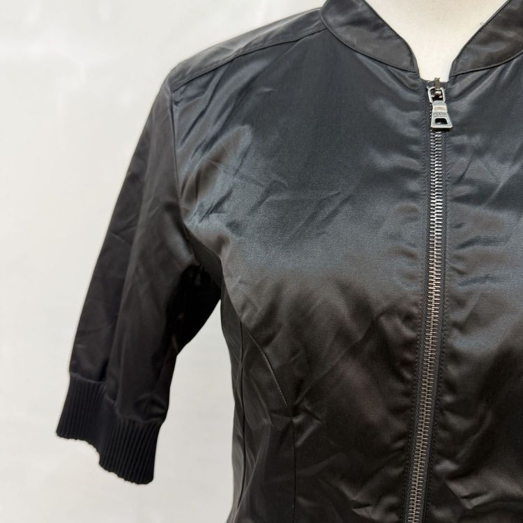 Prada Prada Nylon Bomber Jacket Size 38 Size XS / US 0-2 / IT 36-38 - 7 Thumbnail