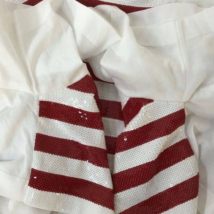Prada Prada Sequin Striped Crop Top Size S Size S / US 4 / IT 40 - 11 Thumbnail