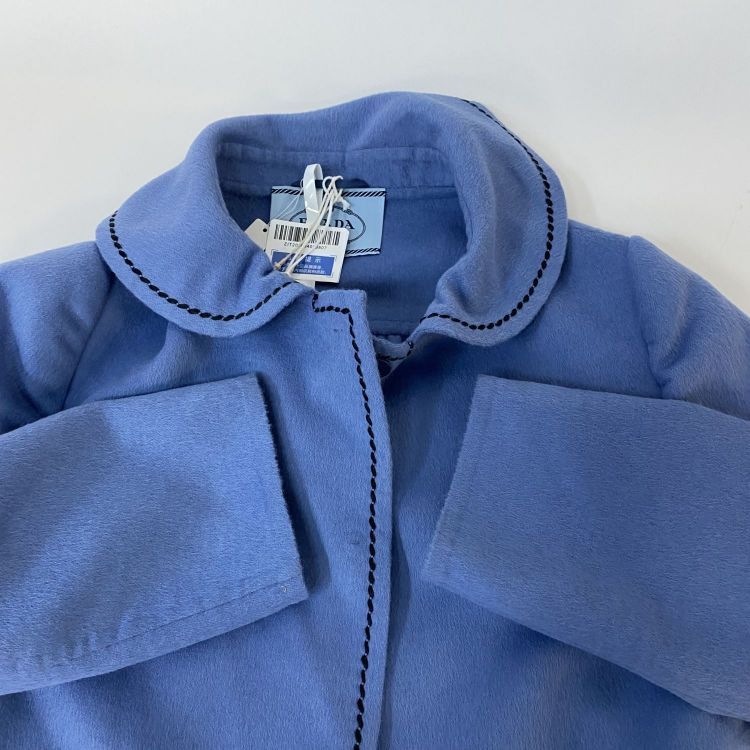 Prada Prada Blue Contrast Stitch Jacket Size 38 Size XS / US 0-2 / IT 36-38 - 10 Thumbnail