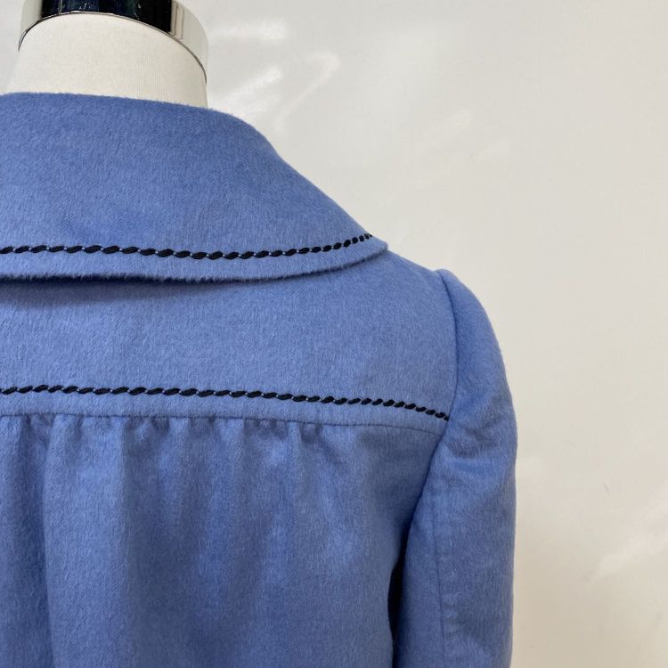 Prada Prada Blue Contrast Stitch Jacket Size 38 Size XS / US 0-2 / IT 36-38 - 8 Thumbnail