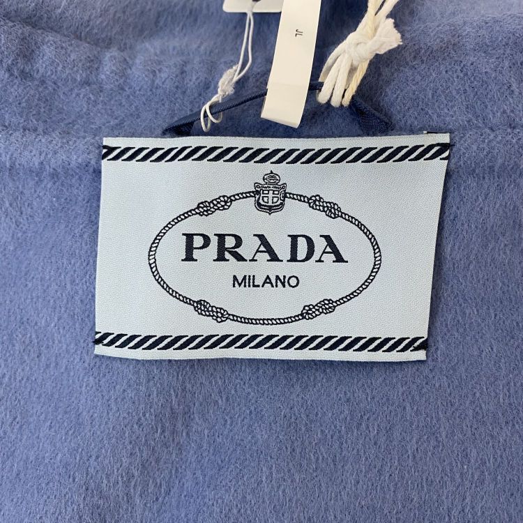 Prada Prada Blue Contrast Stitch Jacket Size 38 Size XS / US 0-2 / IT 36-38 - 3 Thumbnail