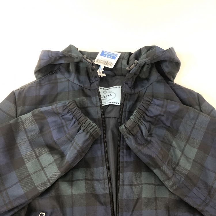 Prada Prada Plaid Tartan Hooded Jacket Size 36 Size XS / US 0-2 / IT 36-38 - 11 Thumbnail