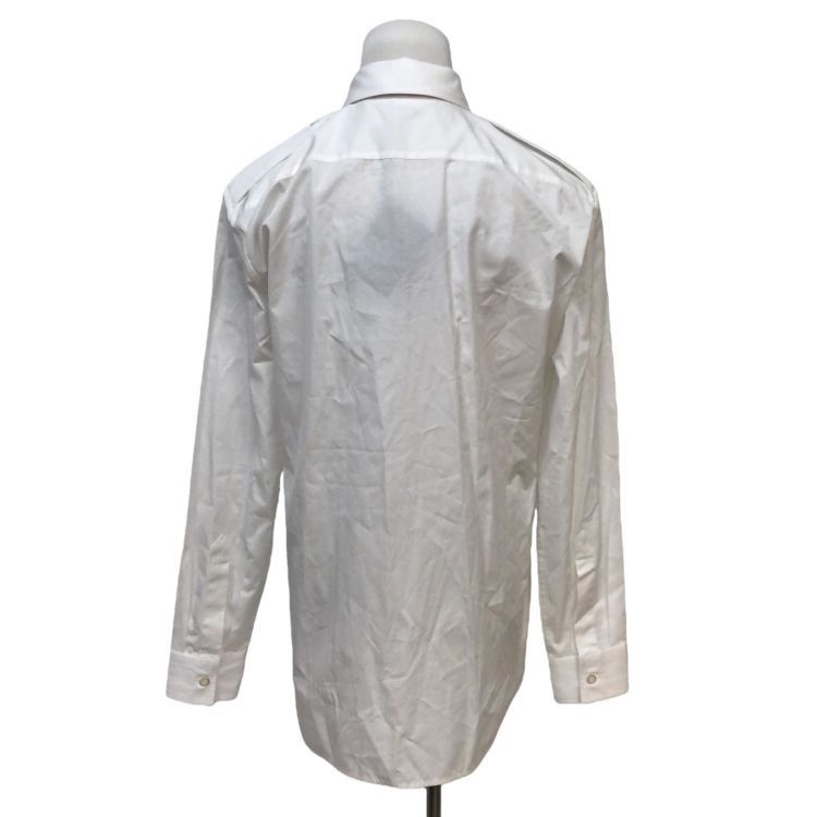 Prada Prada White Tie Detail Button Up Shirt Size 38 Size XS / US 0-2 / IT 36-38 - 2 Thumbnail