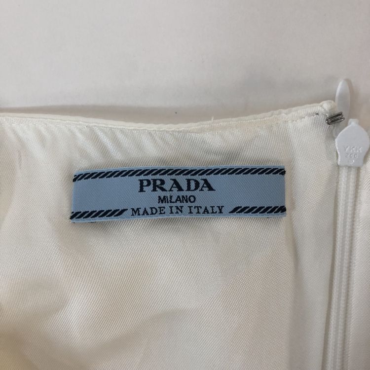 Prada Prada Logo Mini Dress Size 38 Size XS / US 0-2 / IT 36-38 - 3 Thumbnail