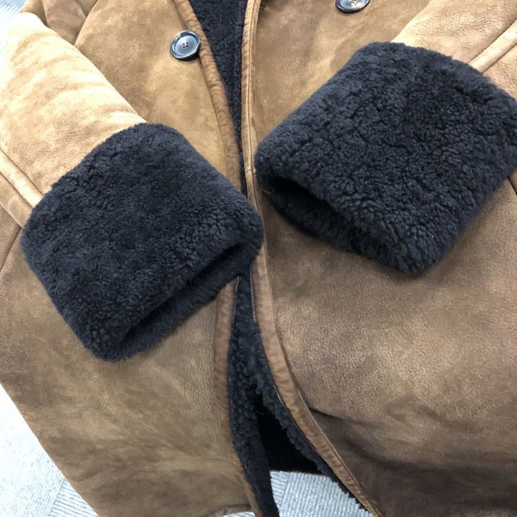 Prada Prada Shearling Lined Coat Size 48 Size US M / EU 48-50 / 2 - 8 Thumbnail
