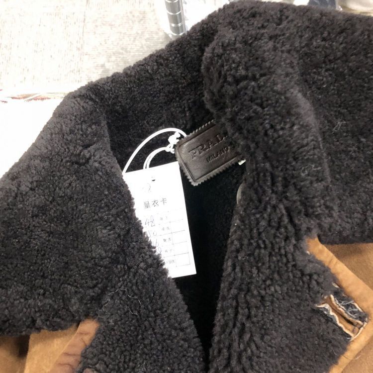 Prada Prada Shearling Lined Coat Size 48 Size US M / EU 48-50 / 2 - 6 Thumbnail