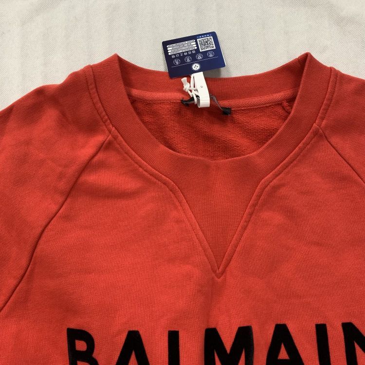 Balmain Balmain Logo Sweatshirt Size M Size US M / EU 48-50 / 2 - 6 Thumbnail