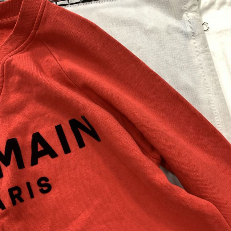 Balmain Balmain Logo Sweatshirt Size M Size US M / EU 48-50 / 2 - 7 Thumbnail