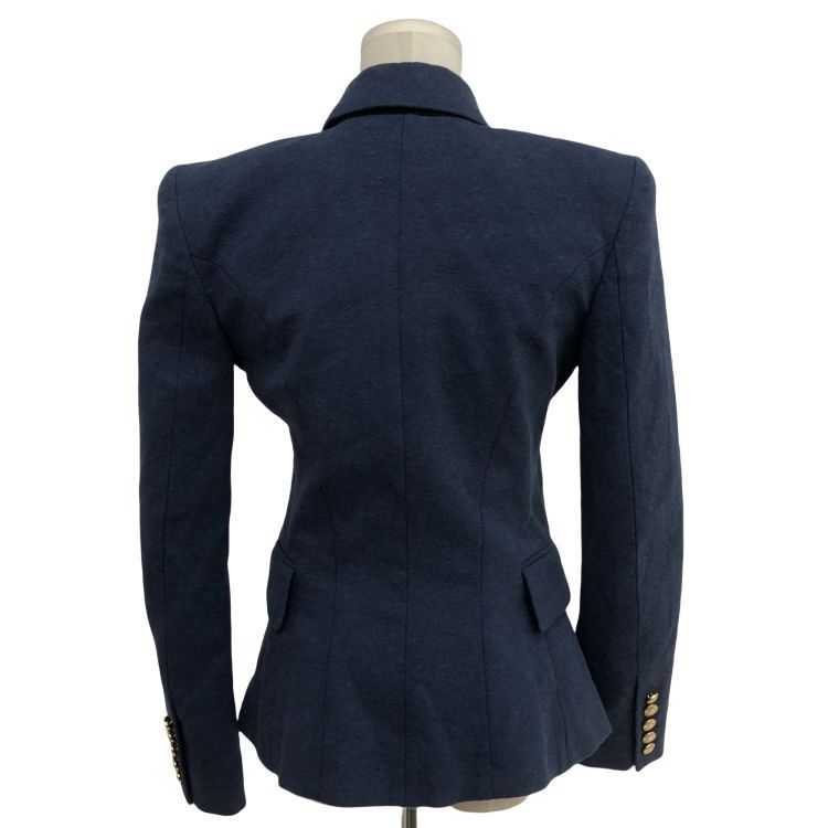 Balmain Balmain Gold Button Double Breasted Blazer Size 36 Size XS / US 0-2 / IT 36-38 - 2 Thumbnail