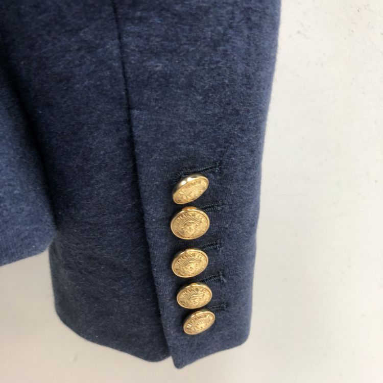 Balmain Balmain Gold Button Double Breasted Blazer Size 36 Size XS / US 0-2 / IT 36-38 - 8 Thumbnail