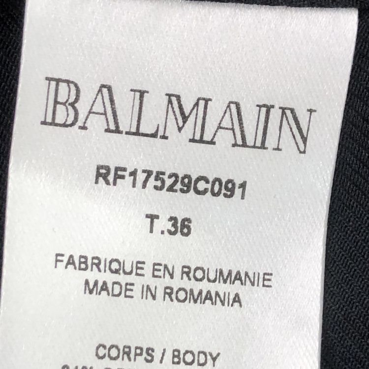 Balmain Balmain Gold Button Double Breasted Blazer Size 36 Size XS / US 0-2 / IT 36-38 - 4 Thumbnail