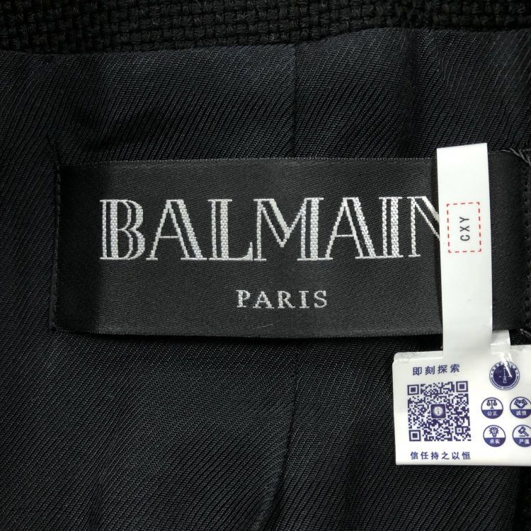 Balmain Balmain Gold Lion Button Blazer Size 38 Size S / US 4 / IT 40 - 3 Thumbnail