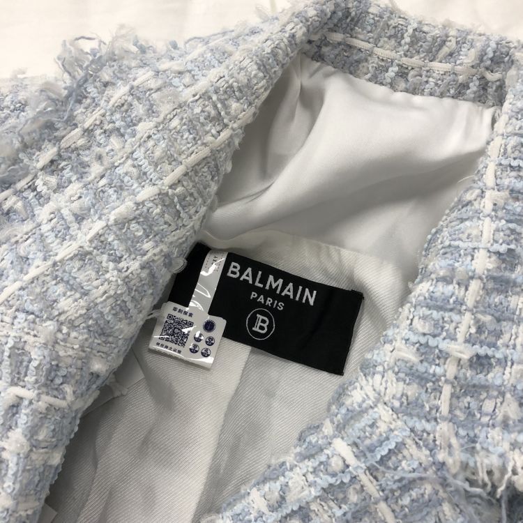 Balmain Balmain Gold Button Tweed Blazer FR 40 Size M / US 6-8 / IT 42-44 - 5 Thumbnail