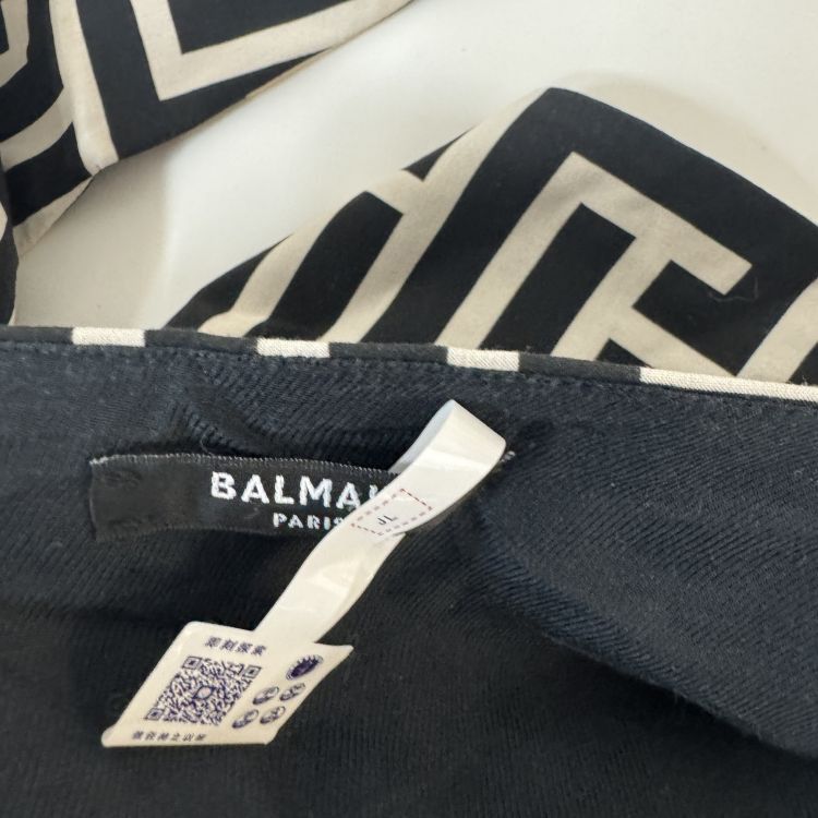Balmain Balmain Monogram Print Top Size 36 Size XS / US 0-2 / IT 36-38 - 3 Thumbnail