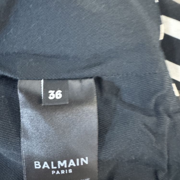 Balmain Balmain Monogram Print Top Size 36 Size XS / US 0-2 / IT 36-38 - 4 Thumbnail