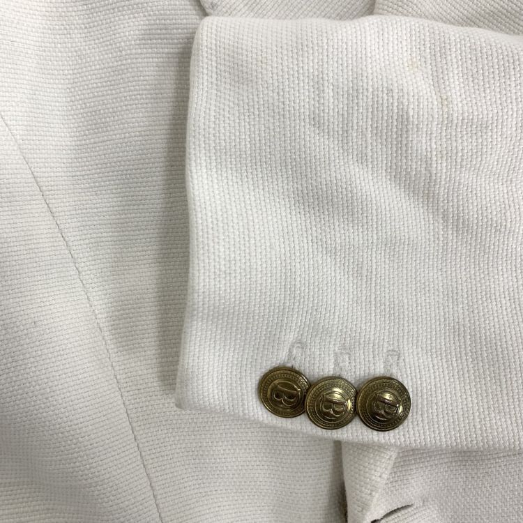 Pierre Balmain Pierre Balmain Anchor Patch Blazer Size 48 Size 38R - 6 Thumbnail