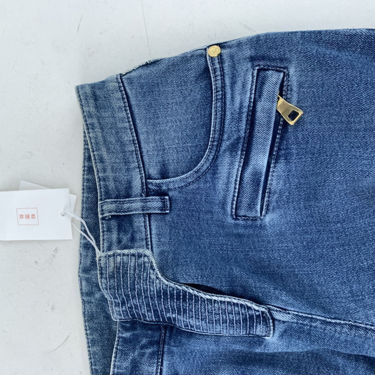 Balmain Balmain Biker Jeans Size 36 Size 25" / US 0 / IT 36 - 4 Thumbnail