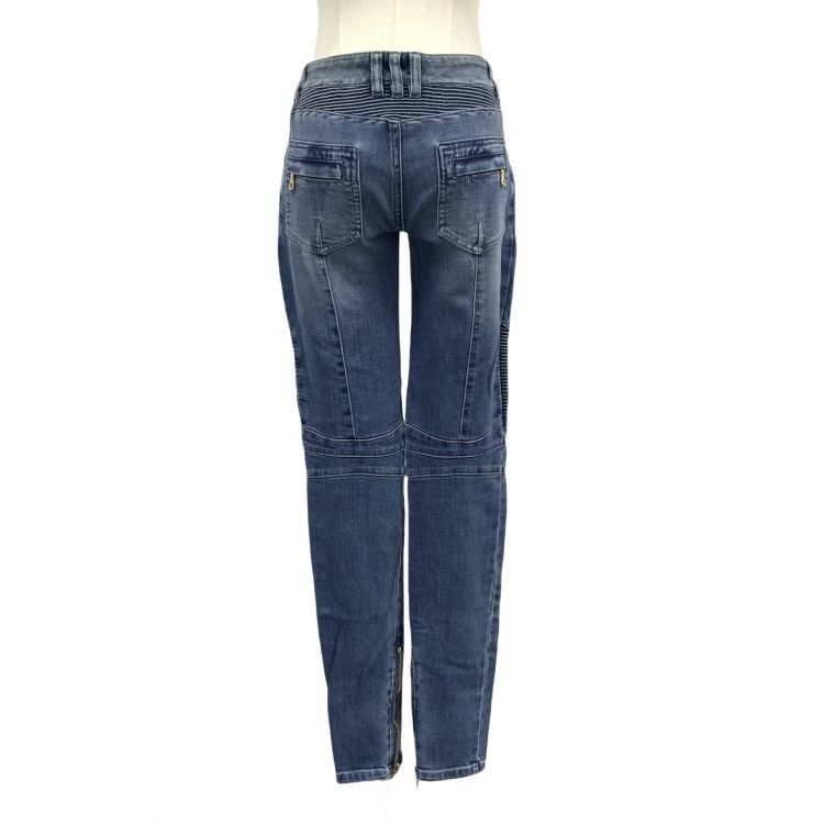 Balmain Balmain Biker Jeans Size 36 Size 25" / US 0 / IT 36 - 2 Thumbnail