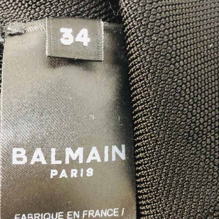 Balmain Balmain Colorblock Mini Skirt Size 34 Size 25" / US 0 / IT 36 - 3 Thumbnail