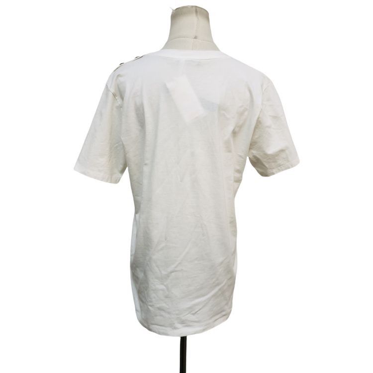 Balmain Balmain Gold Button T-Shirt Size IT 40 Size S / US 4 / IT 40 - 2 Thumbnail
