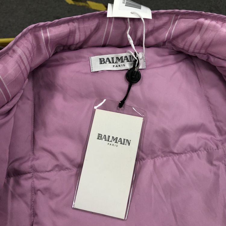 Balmain Balmain Plaid Puffer Vest Size L Size L / US 10 / IT 46 - 8 Thumbnail