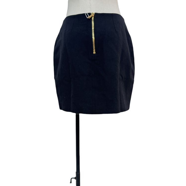 Balmain Balmain Lion Button Mini Skirt Size 40 Size 28" / US 6 / IT 42 - 2 Thumbnail