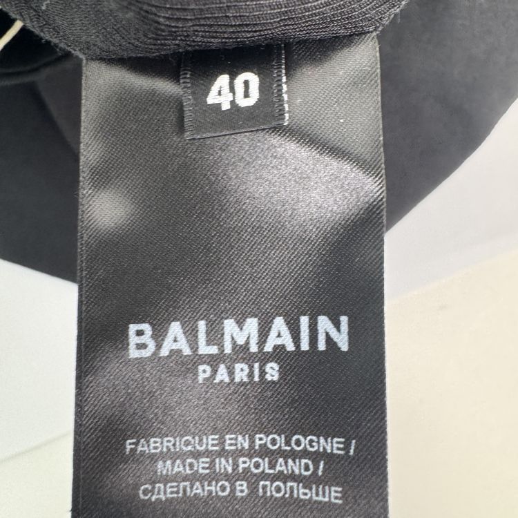 Balmain Balmain Lion Button Mini Skirt Size 40 Size 28" / US 6 / IT 42 - 4 Thumbnail