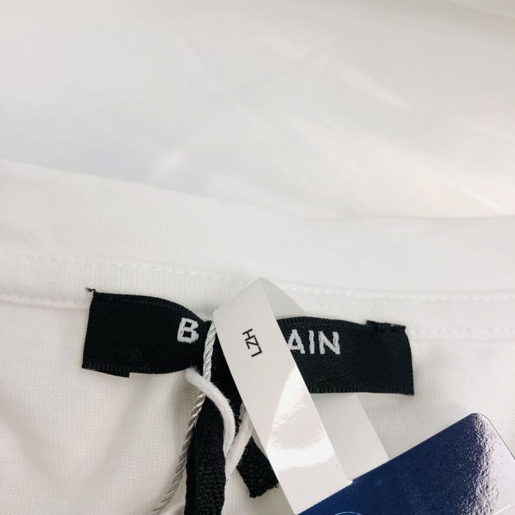 Balmain Balmain Logo Short Sleeve T-Shirt Size S Size US S / EU 44-46 / 1 - 3 Thumbnail